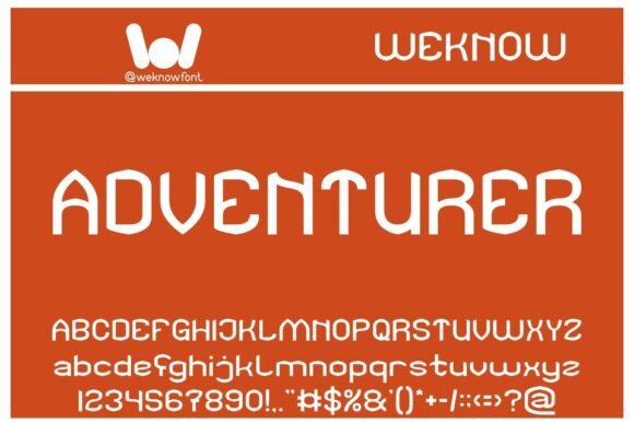 Adventurer Font: A Playful Display Typeface for Modern Brands