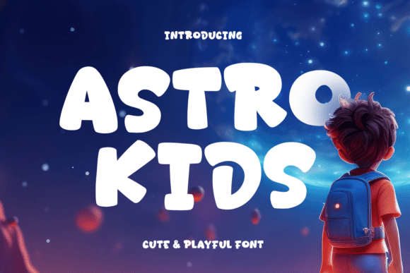 Astrokids: The Playful Font That Makes Designs Pop