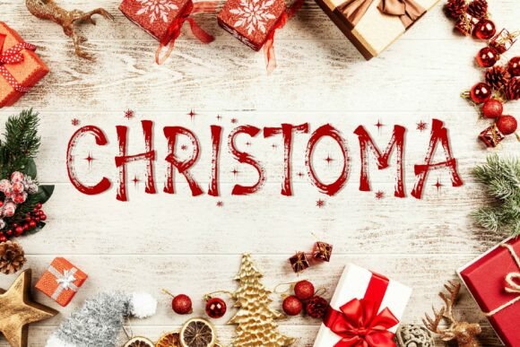 Christoma: A Gothic Brush Font for Bold, Artistic Designs