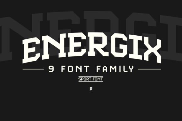 Energix: The Dynamic Typeface Fueling Modern Branding