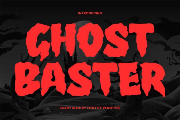 Ghost Baster: A Typeface for Chilling Designs