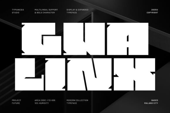 Gualinx: A Bold Sans Serif for Modern Branding