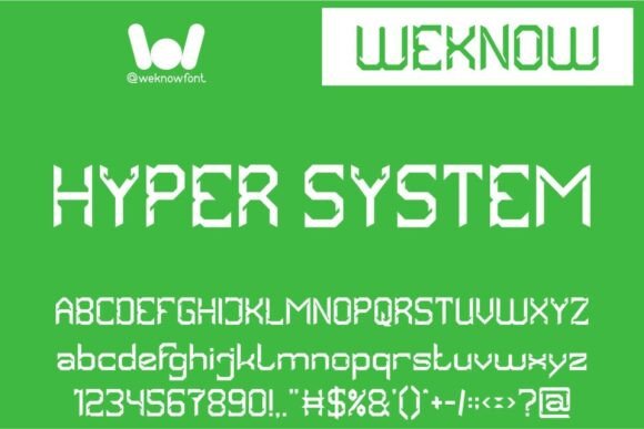 Hyper System: The Typeface Fueling Next-Gen Visual Identity