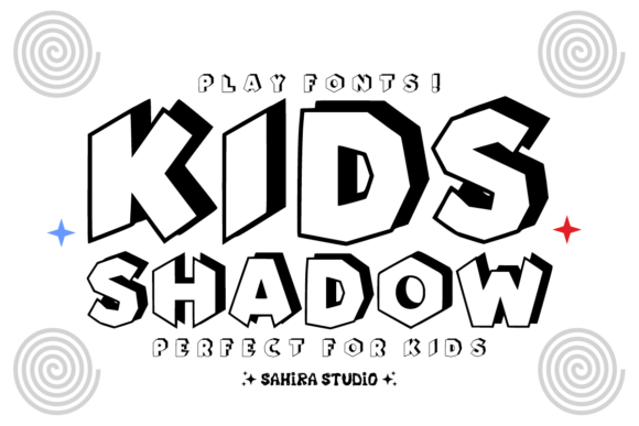 Kids Shadow: A Dynamic Typeface for Captivating Young Audiences