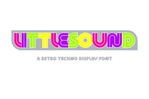 Little Sound: A Retro Font That Channels Classic Game Audio