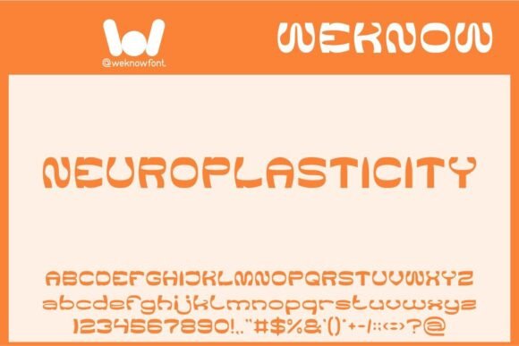 Neuroplasticity: The Display Font with a Retro Heart and a Modern Edge