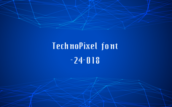 Techno Pixel: The Typeface That Brings 8-Bit Charm to Modern Design