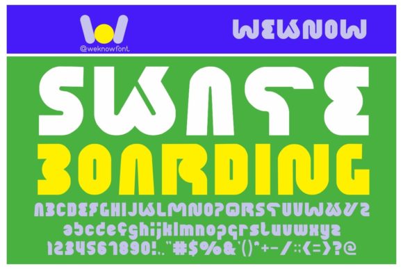 Xtreme Bike: A Display Font Built for Bold Visual Impact